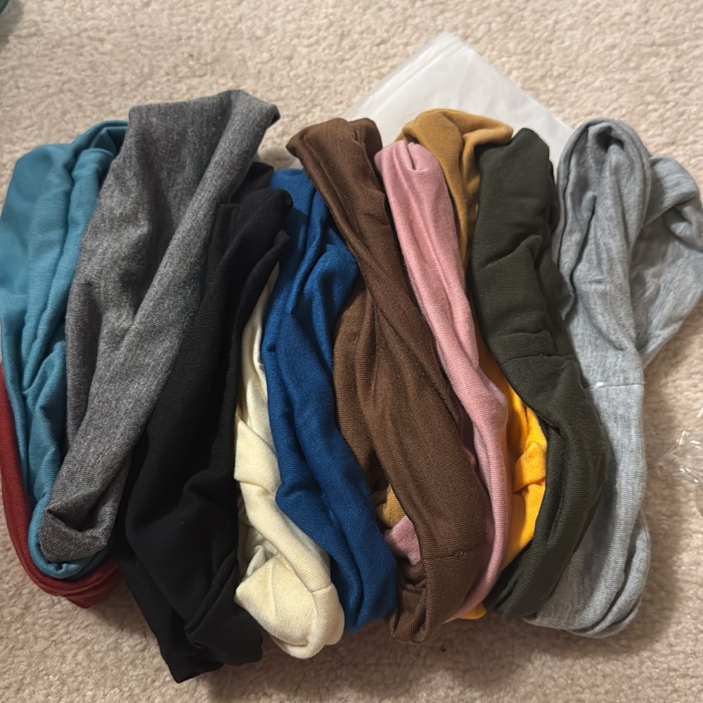 Colorful Headband Set